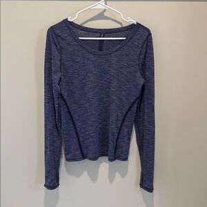 Lululemon Blue Long Sleeve Shirt